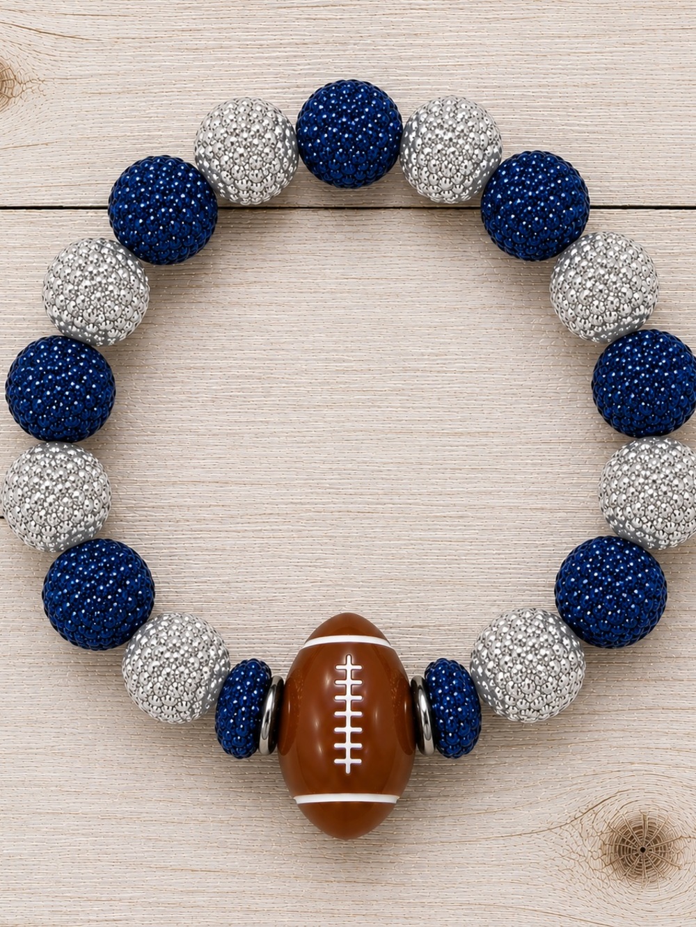 Dallas Cowboys Football Rhinestone Bracelet
